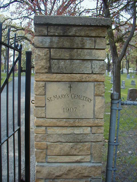 Saint Marys Cemetery Old